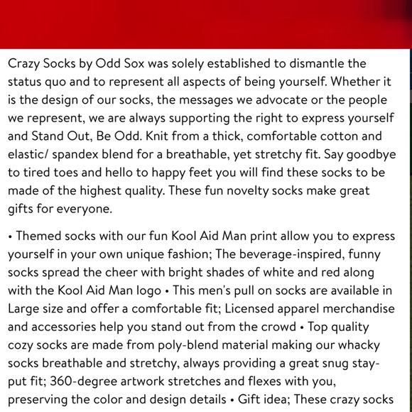 Koolaid Socks New - Picture 13 of 16